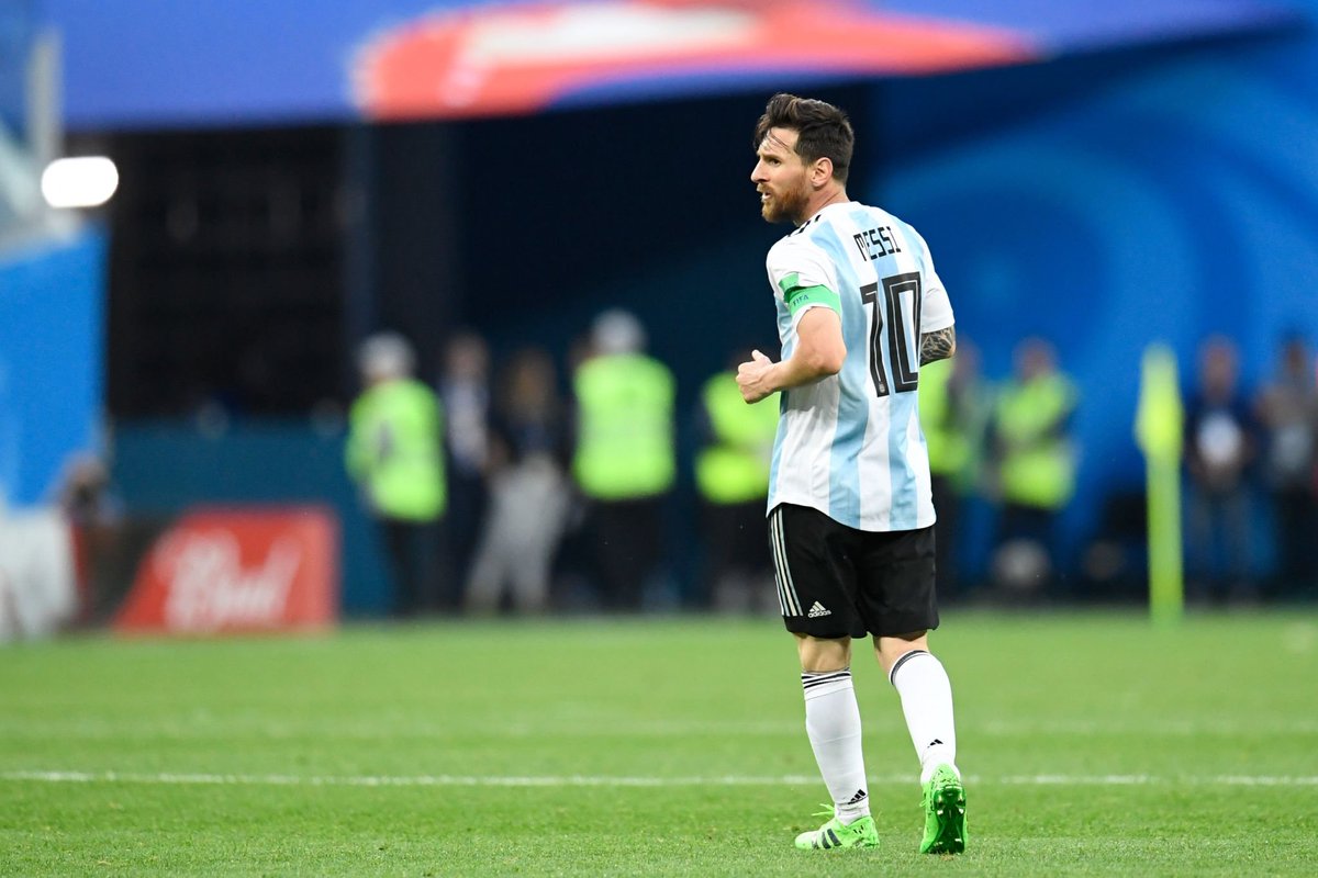 PICTURE THREAD : Lionel Messi - Argentina vs NigeriaWorld Cup 2018Likes and RTs appreciated