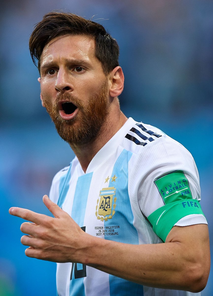 PICTURE THREAD : Lionel Messi - Argentina vs NigeriaWorld Cup 2018Likes and RTs appreciated