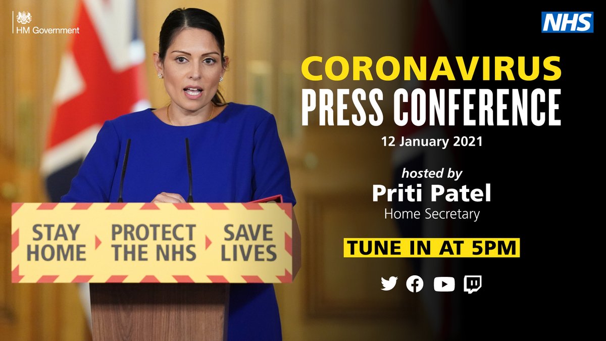 10DowningStreet's tweet image. Watch today&apos;s coronavirus press conference on our feed at 5pm