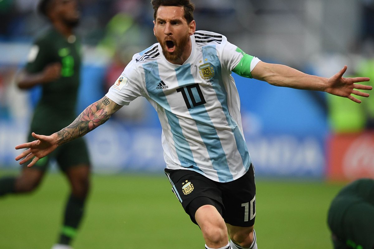 PICTURE THREAD : Lionel Messi - Argentina vs NigeriaWorld Cup 2018Likes and RTs appreciated