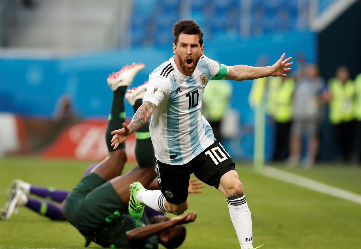PICTURE THREAD : Lionel Messi - Argentina vs NigeriaWorld Cup 2018Likes and RTs appreciated