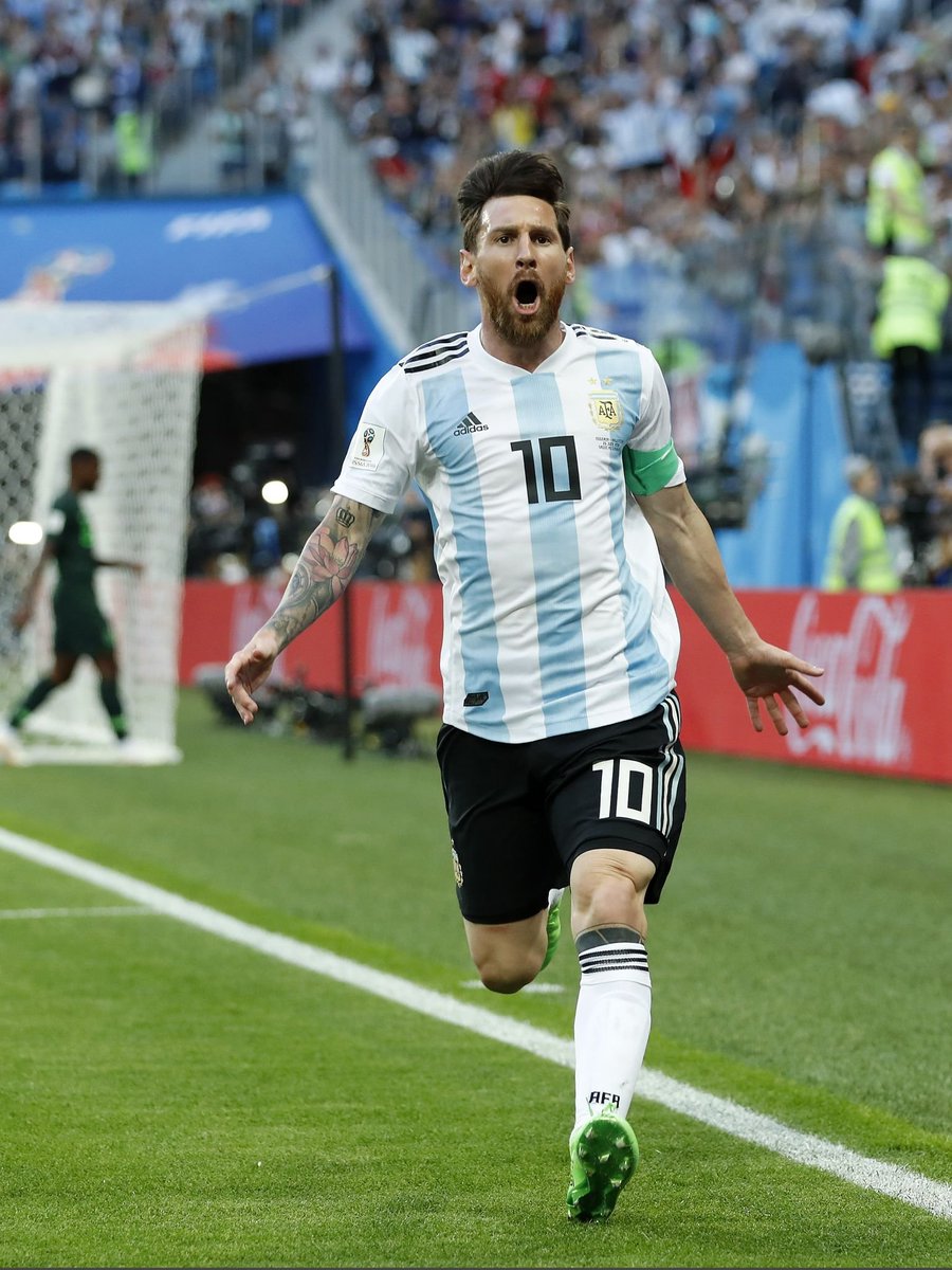 PICTURE THREAD : Lionel Messi - Argentina vs NigeriaWorld Cup 2018Likes and RTs appreciated