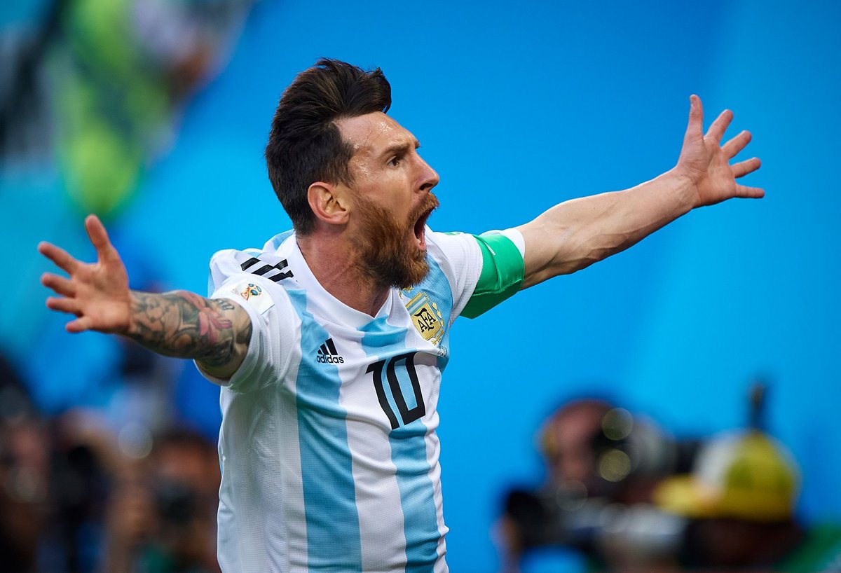 PICTURE THREAD : Lionel Messi - Argentina vs NigeriaWorld Cup 2018Likes and RTs appreciated