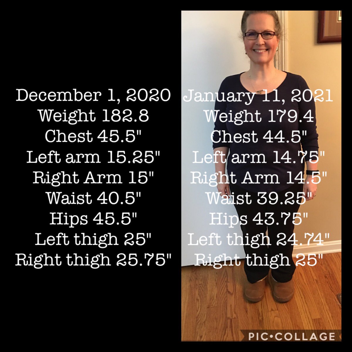 H3HealingLLC's tweet photo. Even with holiday feasting (yes, I put on a few pounds too 😘), I stayed committed to working out &amp; getting back on track. Here R my results from yesterday's measurements, which helped me earn another $200 in free food 💃🏻to support my goals!

#ArtOfWellbeing #isabody #amped #mbf https://t.co/wnDPdzLOWj