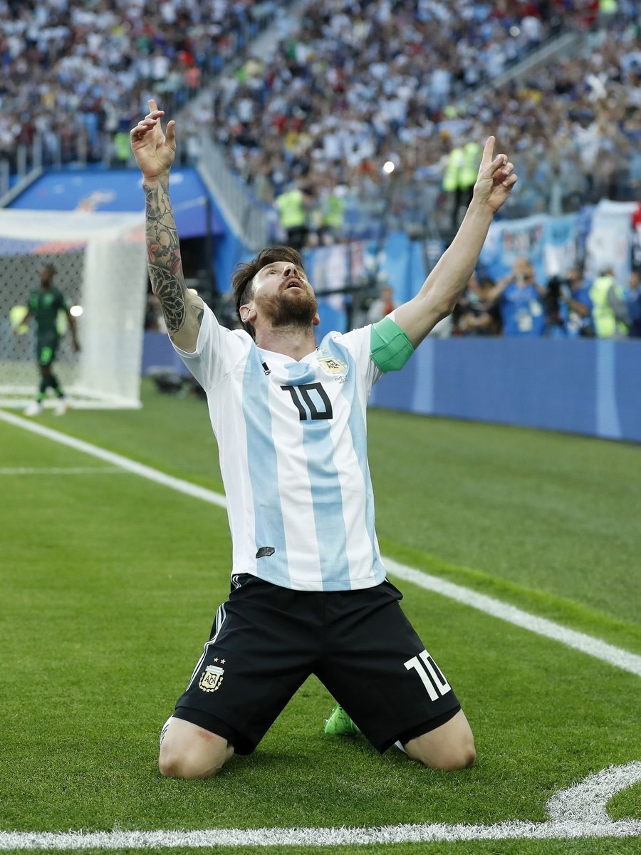 PICTURE THREAD : Lionel Messi - Argentina vs NigeriaWorld Cup 2018Likes and RTs appreciated