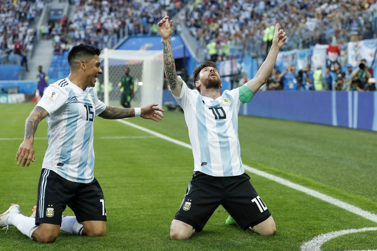 PICTURE THREAD : Lionel Messi - Argentina vs NigeriaWorld Cup 2018Likes and RTs appreciated