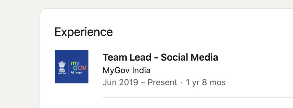 The Google Doc being shared to run this coordinated copypasta campaign has author details in it. The email address is listed on the Linkedin of a "social media team lead" for the Indian Government.