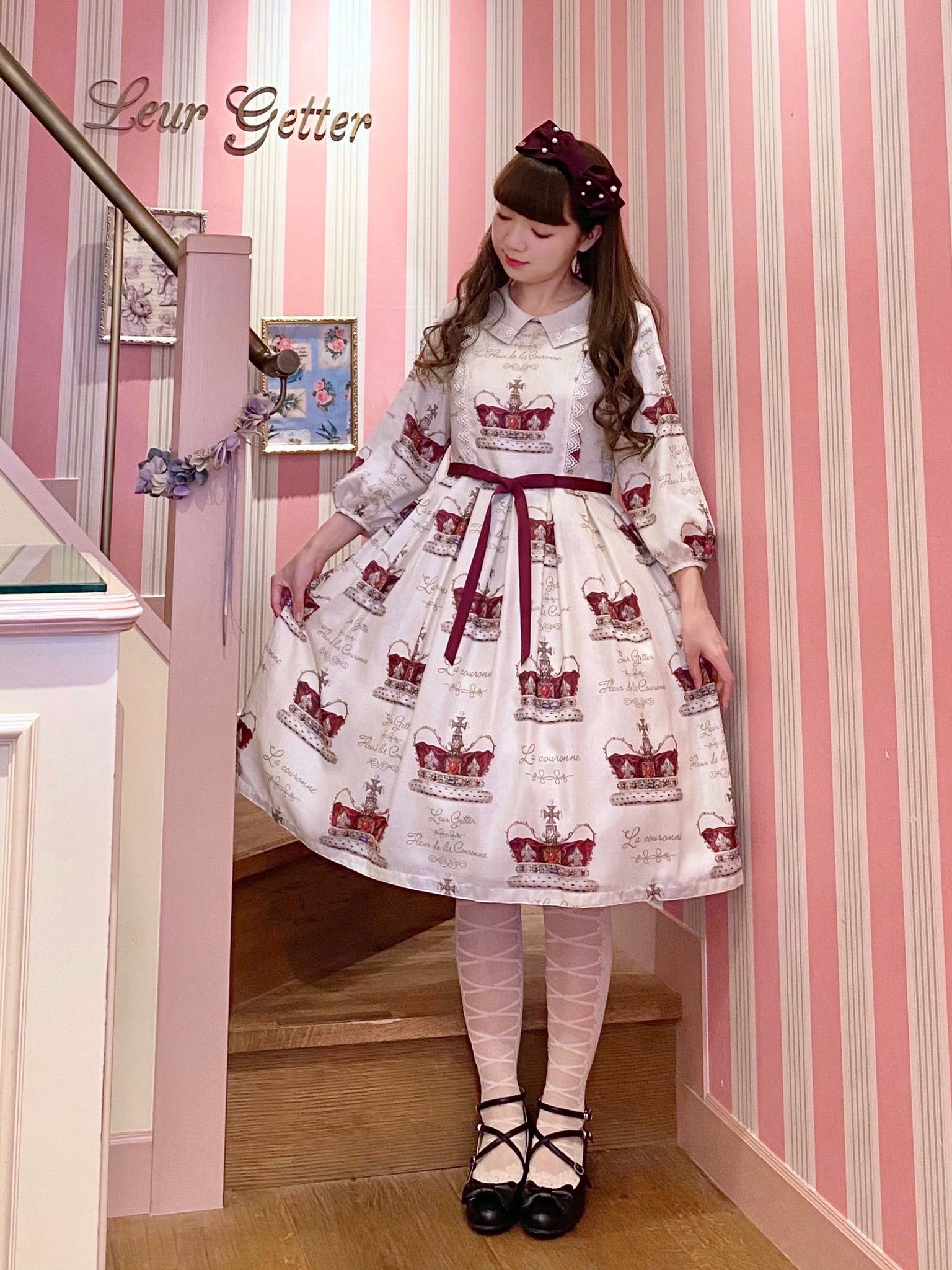 新品Leur getterトッピングアイス シフォンワンピースミント色