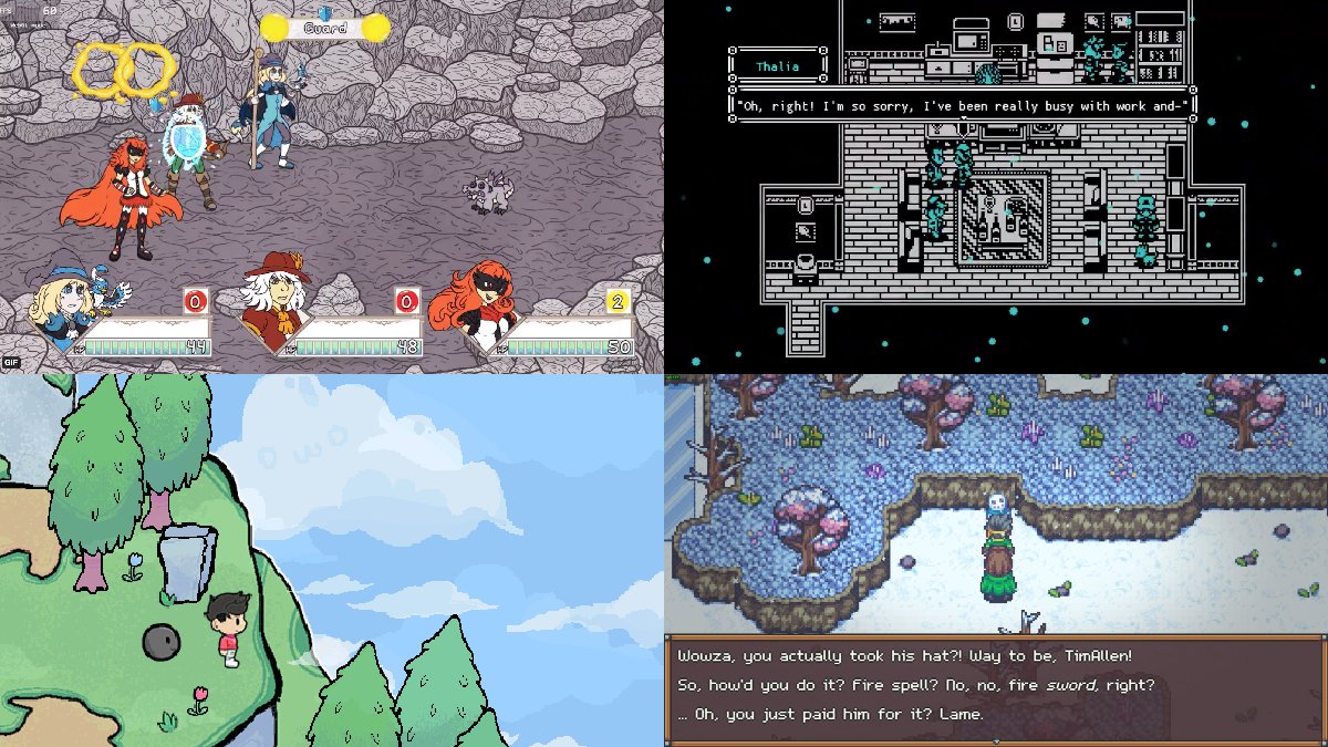 🎙️ RPG Maker Cola Podcast Season 2 - Episode 5 🎙️

📅 Release Date 📅
Tue 16th February 6am EST

🗣️ Guests 🗣️
- <a href="/charlottezxz/">Crowlette</a> (<a href="/ressurflection/">Ressurflection</a>)
- <a href="/davionnegooden/">davionne gooden</a> ("she dreams elsewhere")
- <a href="/Spicyroll83/">Spicyroll🌶✨</a> (<a href="/RojisRoomRPG/">Roji's Room</a>)
- <a href="/ZServ/">Ryan/ZServ</a> ("Ephemeral Tale")

✨ Possible Topics ✨
EVERYTHING