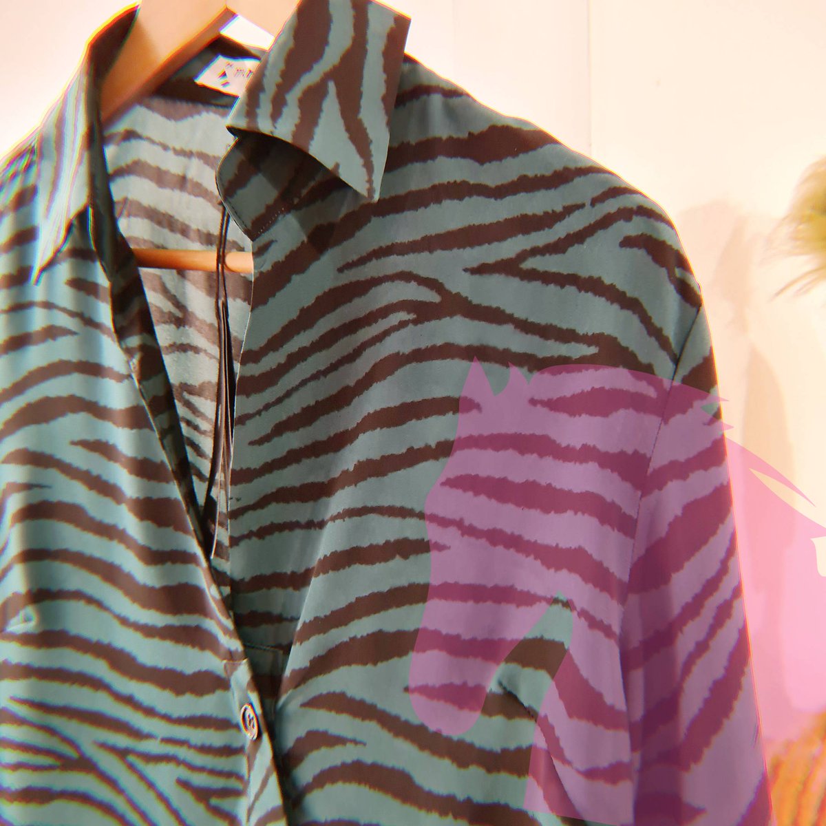 W I L D -ly obsessed with this print &amp; the asymmetric button front.

#zebraprint #design #minueto #indiefashion #glasgowfashion