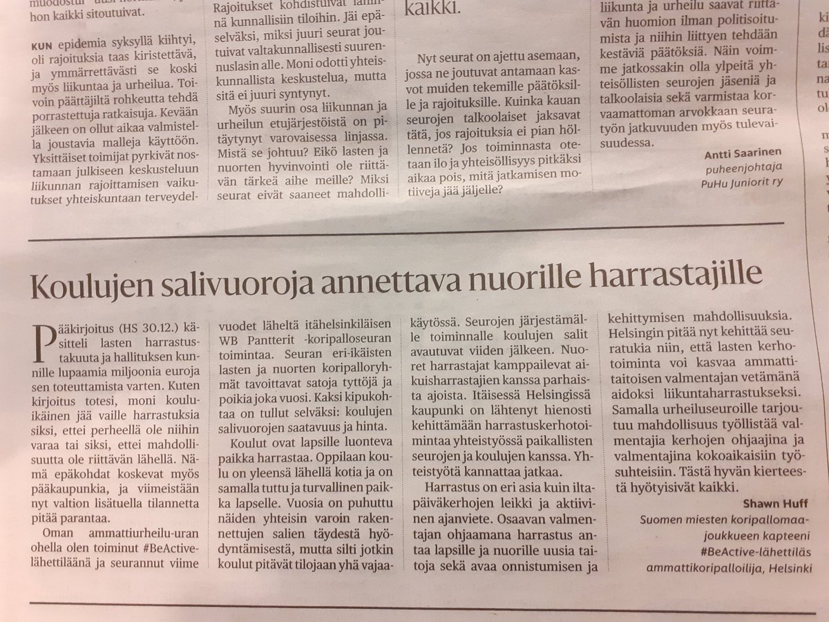 Kannatettavaa asiaa <a href="/Shuff247/">Shawn Huff</a>!