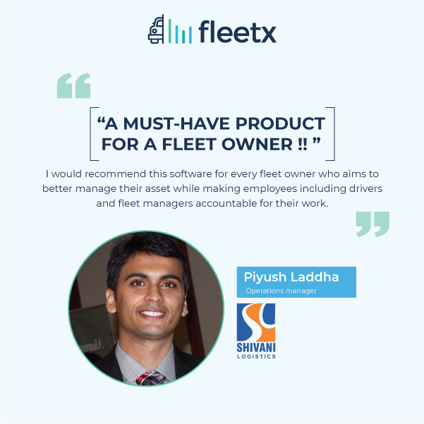 fleetx_io's tweet photo. We take our customers seriously and are happy to be a part of Our client's journey in growing their business.
Our Goal is to keep getting better and give the highest level of quality, as we are motivated by our Clientโs happiness.
We are because you are!
#ClientSatisfication https://t.co/xJyiQdpWlk