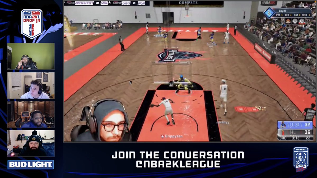 Bzy2k's tweet image. S/o to @BlkFrankWhite1 and the @NBA2KLeague for having me on the #2KLDropIn. Super grateful 💯🙏🏽
