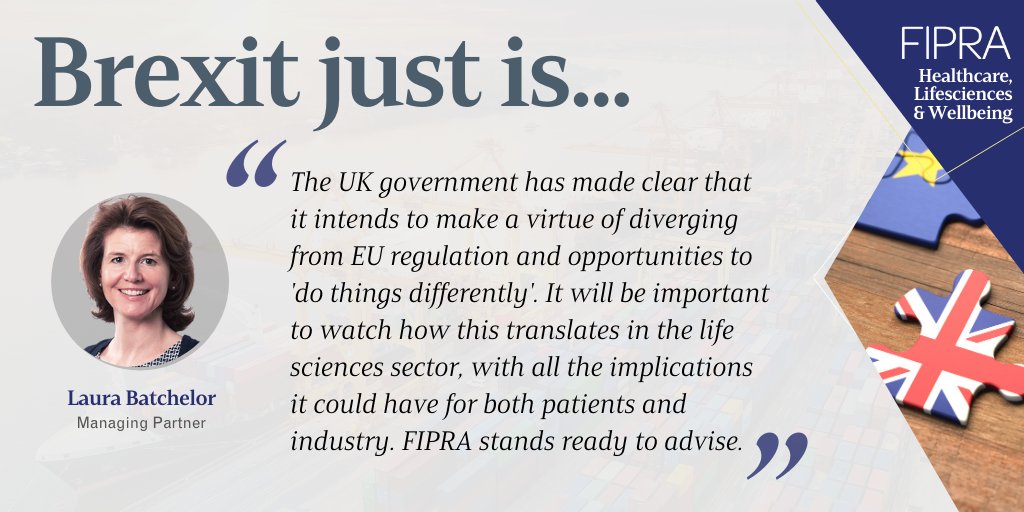 FIPRAinsight's tweet photo. 🇪🇺🇬🇧 FIPRA Managing Partner @batchelorlaurab shares analysis of #health policy changes resulting from the EU-UK Trade and Cooperation Agreement. For more 👉https://t.co/bNvc5G7bZt

#TCA #Brexit #PublicAffairs #FIPRAinsight #healthcare @eurohumph https://t.co/eshKV2DzoO