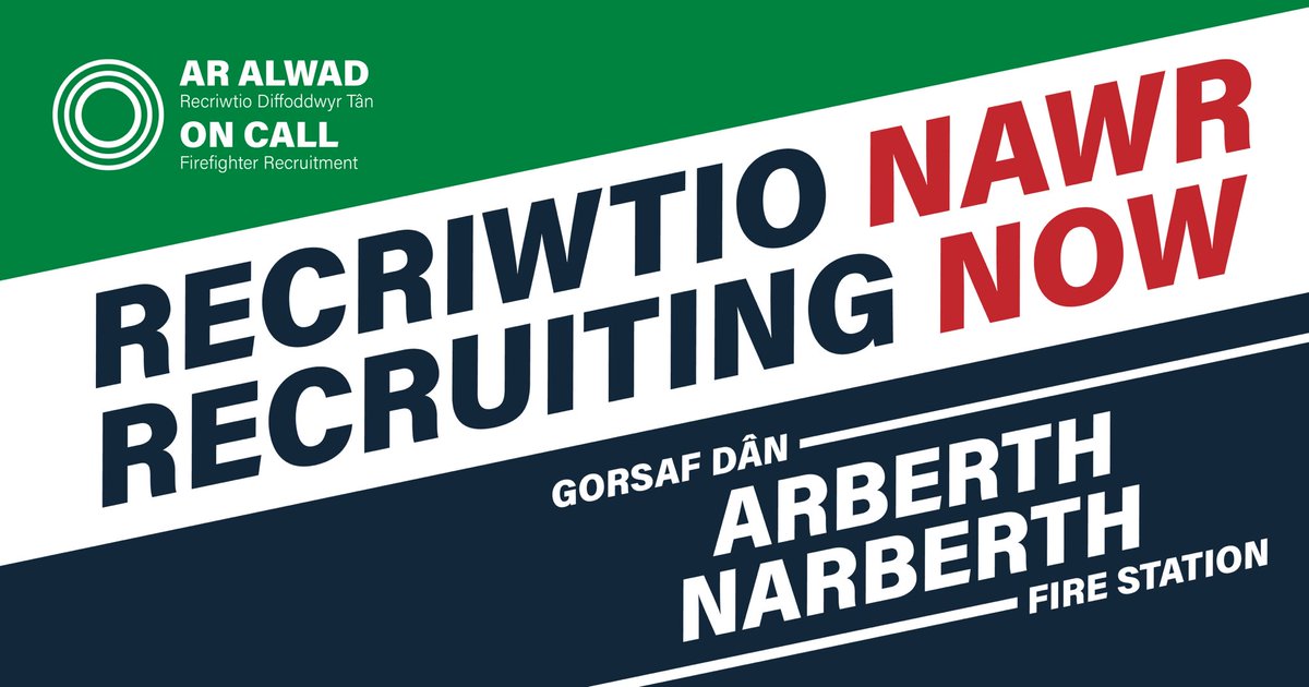 M35NarberthFire's tweet photo. Have you ever thought of joining the Fire Service? Mid and West Wales FIre and Rescue Service are now recruiting for retained personnel at Narberth Fire Station. Great opportunity to learn new skills and serve your community #rds @mawwfire https://t.co/FtgsnPEcWK
