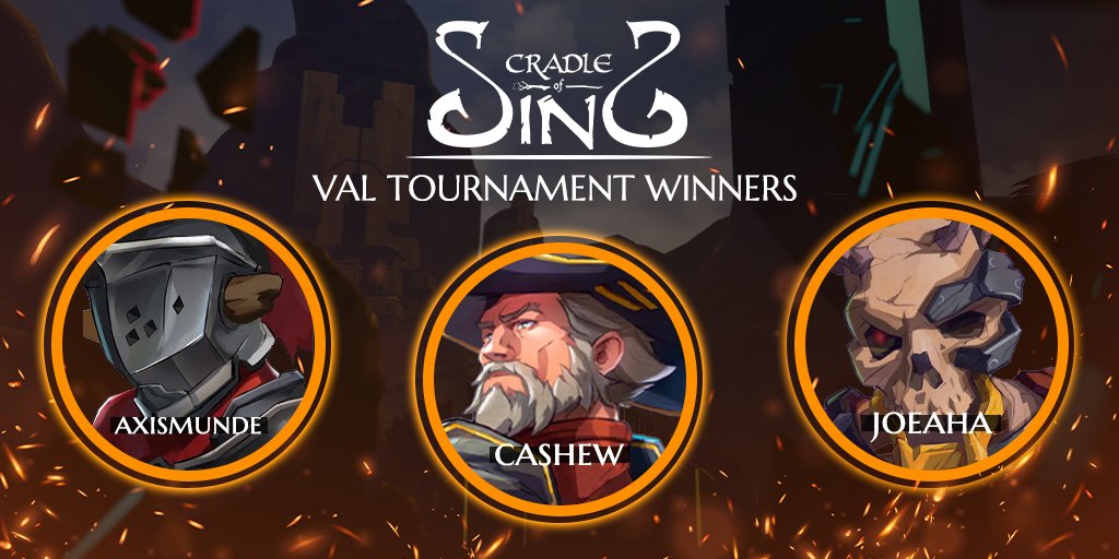 Winning team of the VAL Tournament! Late congratulations on your win! <a href="/PeskyCashew/">PeskyCashew</a> <a href="/AxisMunde/">AxisMunde</a> <a href="/JoeahVR/">Joeah</a> 

#VR #esports