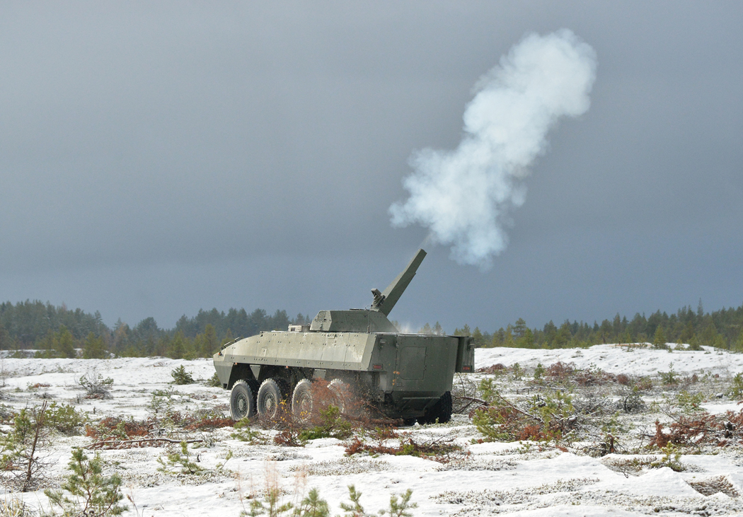 group_patria's tweet photo. Patria Nemoon uusi huippuluokan ominaisuus: kyky ampua liikkeestä suorissa ja epäsuorissa tulitehtävissä
https://t.co/P7czICEjzs
#patriagroup #patrianemo #mortars #security #safety #whenifisnotanoption https://t.co/JEr0js2FWZ