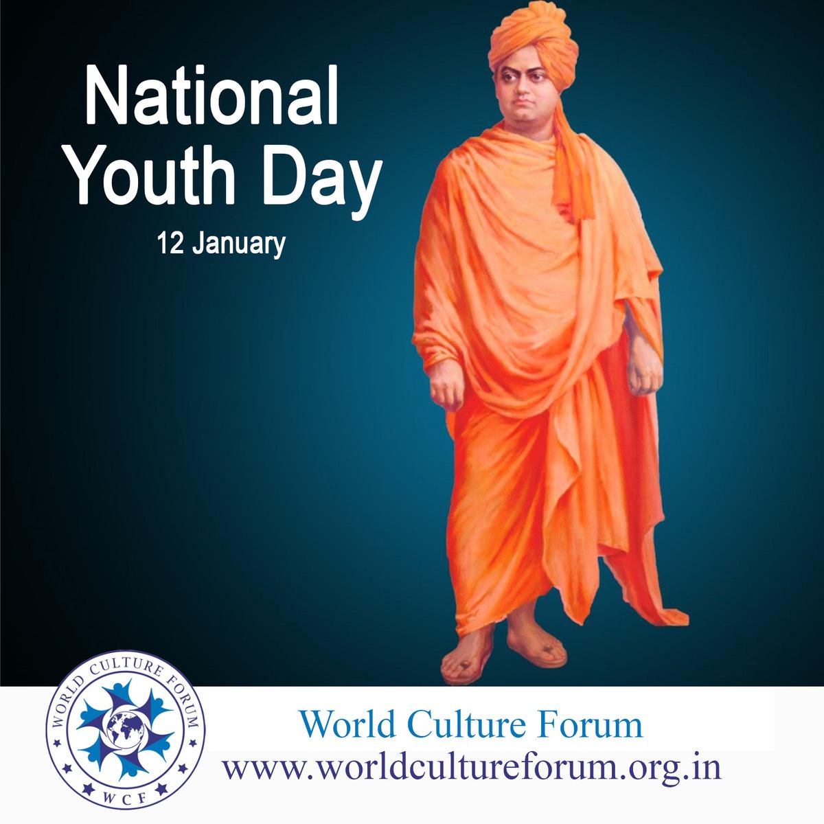 culture_forum's tweet photo. National Youth Day:

The birth anniversary of Swami Vivekananda also called Swami Vivekananda Jayanti is celebrated every year on 12 January. He was born on 12 Jan 1863. 

#nationalyouthday #youthday #birthanniversary #anniversary #swamivivekananda #swamivivekanandajayanti https://t.co/7ZTKKm9QNg