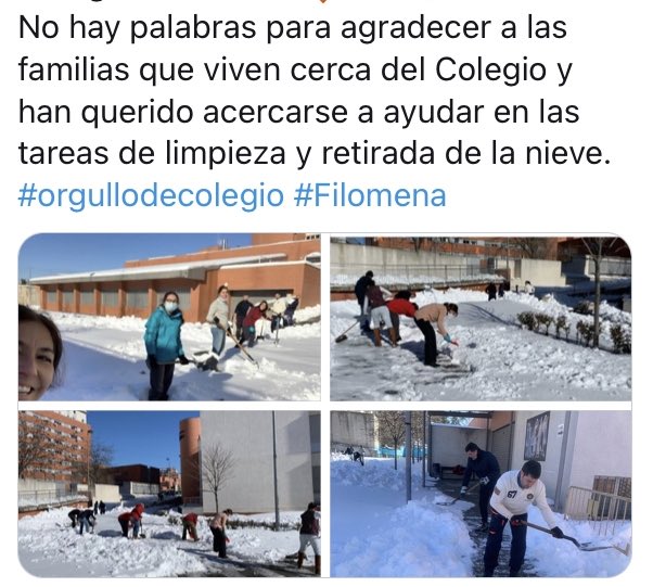 ChavarriJuan's tweet photo. No es mi intención juzgar (borro nombres). Simplemente reflexionar sobre dos posibles actitudes (las dos legitimas) y cómo afecta la implicación o no de su comunidad educativa en una escuela ¿Qué pensáis? #Filomenamadrid #educación https://t.co/SvrpXC97mt