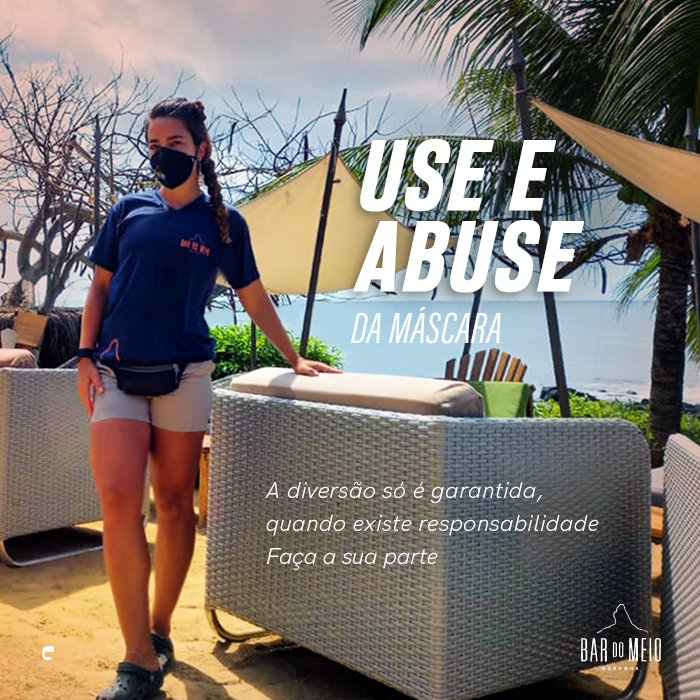 bardomeio_'s tweet photo. USE E ABUSE DA MÁSCARA
A diversão só é garantida, quando existe responsabilidade. Faça a sua parte.
Só retire a quando estiver na sua mesa, lounge ou bangalô. É para o bem de todos. #bardomeio #bardomeionoronha #usemascara #covid19 #coronavirus #porummundomelhor #noronhese https://t.co/u8iS1LRcL6