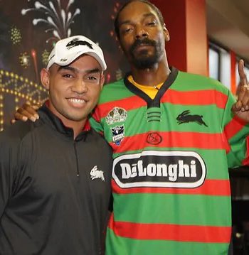 Clearly a big Rabbitohs fan