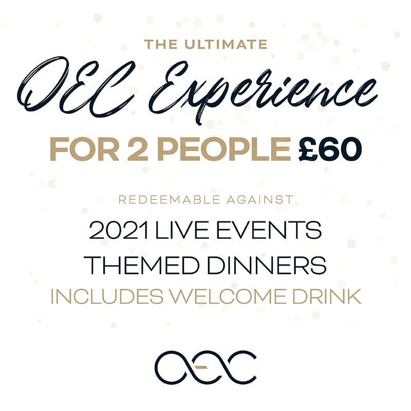 Looking for the perfect gift? Why not treat someone to a great night out for 2, post-lockdown? The OEC Experience gift voucher can be purchased online and gifted via email 👉 zcu.io/XM0w #sheffieldissuper #barnsleyisbrill #rotherhamiswonderful #doncasterisgreat
