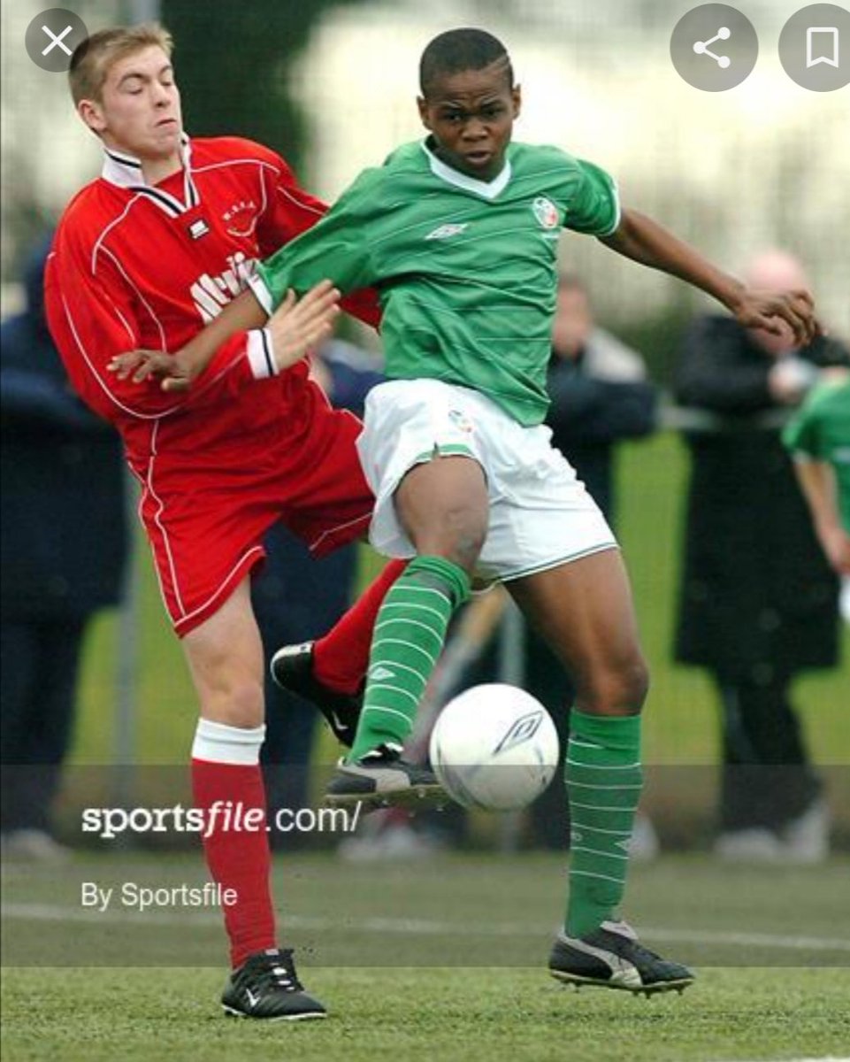 MeeksEmeka1611's tweet photo. Just over 15years ago i made history as the first Nigerian kid to wear the Irish Jersey, 15 years later  a huge crop of Nigerian kids nw wearing the Irish Jersey.
Makes me a proud older brother.
Message to next generation of Nigerian kids following the same path is be strong🙏💪 https://t.co/v0vyj4SXax
