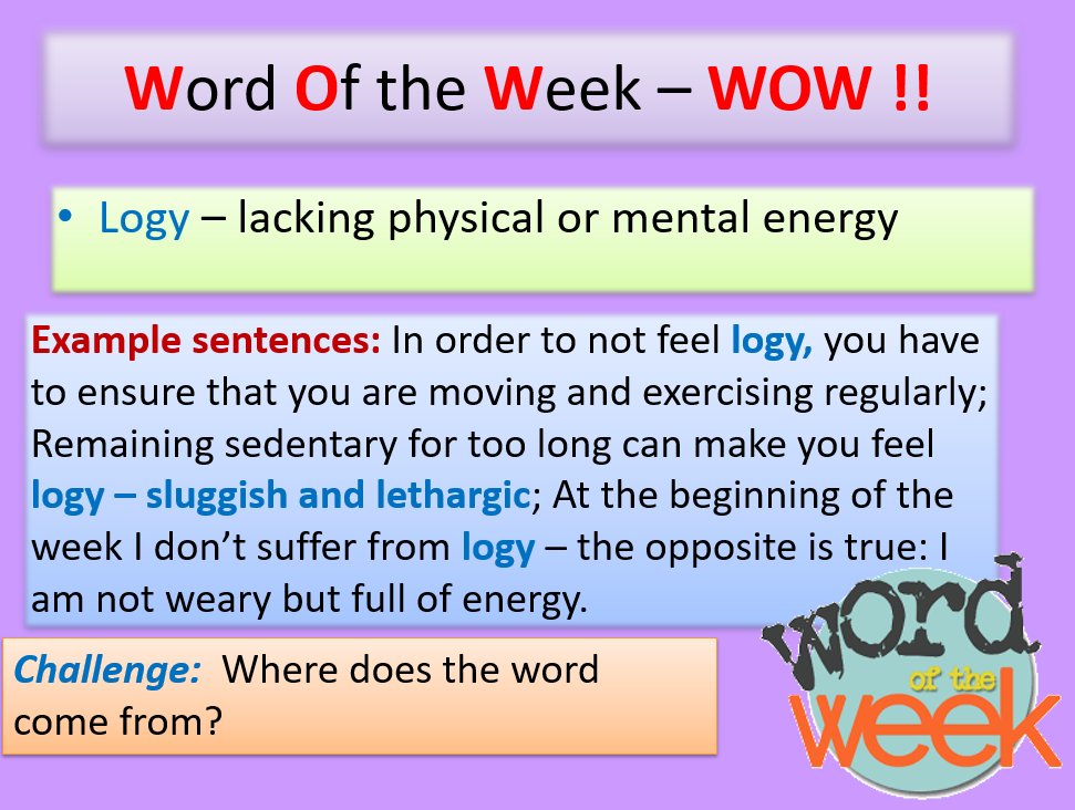 Word of the week from #TeamEnglish #wholeschoolliteracy