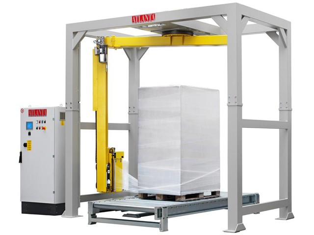 Wrap up to 85 pallets per hour with this Atlanta Stretch Revolution packingmanagement.com/product_Atlant… <a href="/verpakkingen_/">verpakkingen.com</a> <a href="/logistik_at/">logistik.at</a> <a href="/logistiikka_org/">Logistiikka.org</a>