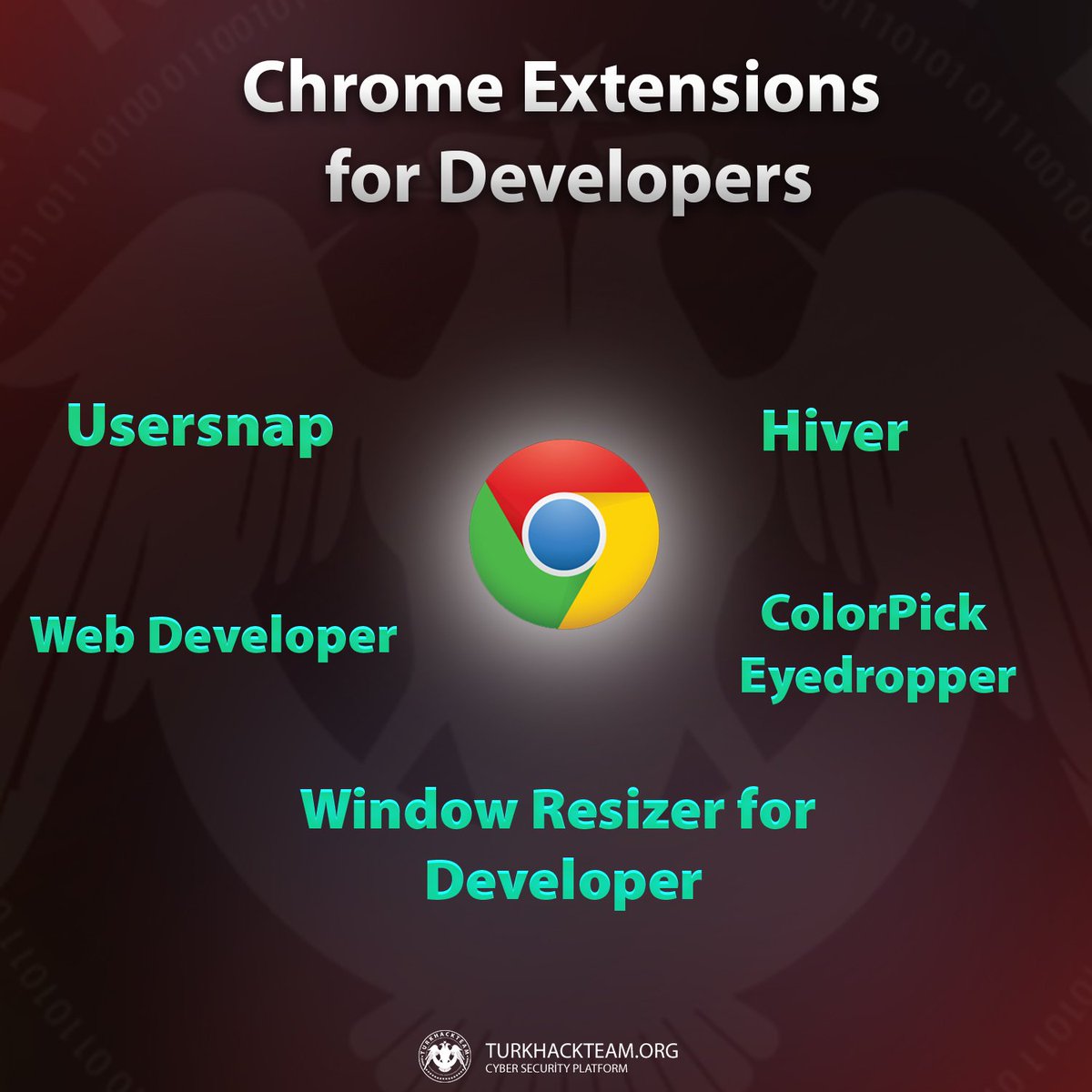 tht_en's tweet photo. Chrome Extensions for Developers!
#cybersecurity #programming #web #network #google #chrome #tools #code #coder #webdeveloper #hiver #usersnap https://t.co/ZgLBPH969R