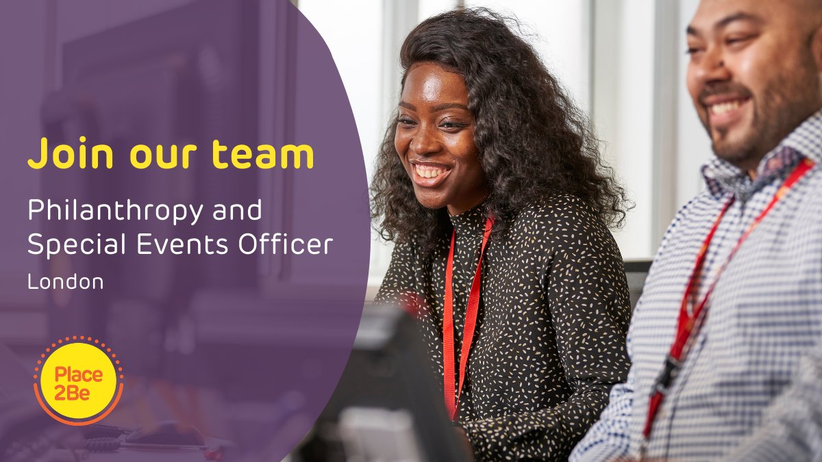 Place2Be's tweet photo. We're looking for a Philanthropy and Special Events Officer to join our fantastic fundraising team. 

You'll help us to deliver first-class donor stewardship, and organise dynamic events for our growing portfolio.

Learn more 👉  https://t.co/ptVOnUSeOn #CharityJob https://t.co/JEsORxUVJ1