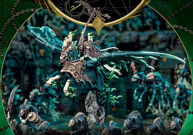 Comando40K's tweet image. ¡Ey! De nuevo martes. Hoy le toca a la entrega 48 de Mortal Realms, que nos trae a Reikenor the Grimhailer, una mini chula que en tienda oficial cuesta 32,50 €, así que no está nada mal! 🤓👍