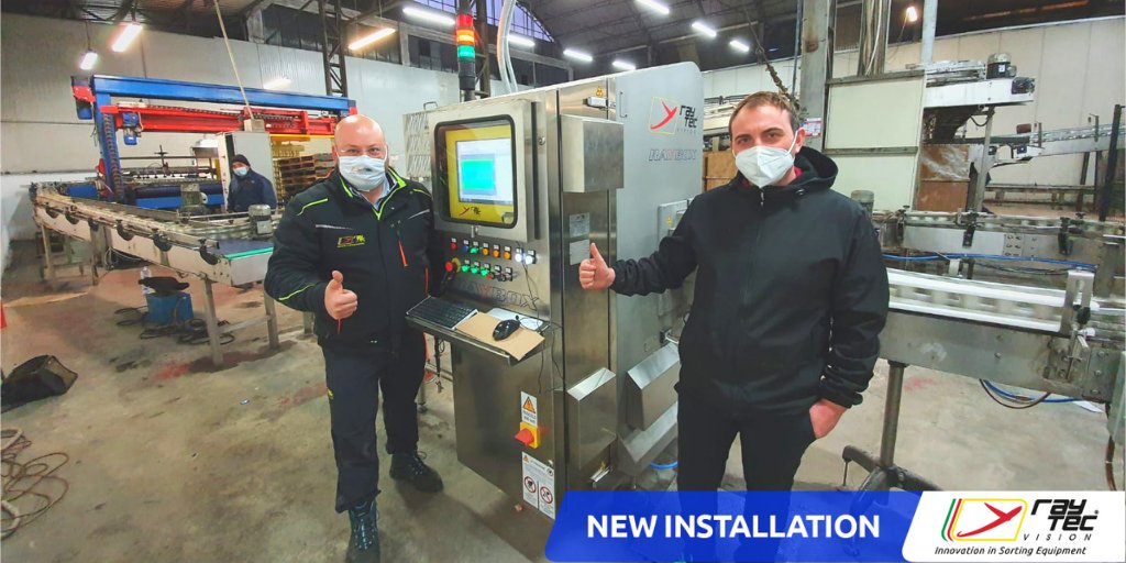 Raytec_Sorting's tweet photo. We have just completed the installation of our #XRay machine #Raybox for #preservedlegumes.
Thanks to our customer #Eurocom for choosing our technology for inspecting 1.300 tinplate cans/min.
https://t.co/ctlsgV7DK3
#foodtechnology #foodinspection #foodsafety #RaytecVisionTeam https://t.co/2zxTKZsQPa