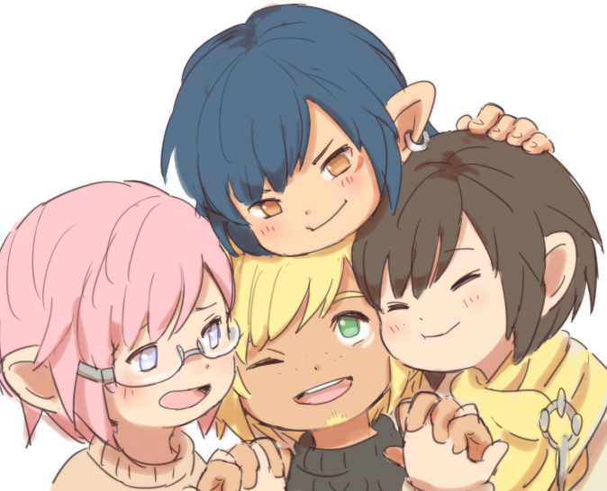 FF14「アップしていいよって言われたからアップしる。
ストレートヘアあめだしつむのむのら」|nomu.のイラスト