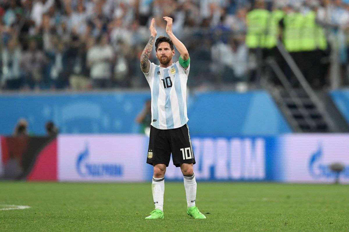 PICTURE THREAD : Lionel Messi - Argentina vs NigeriaWorld Cup 2018Likes and RTs appreciated