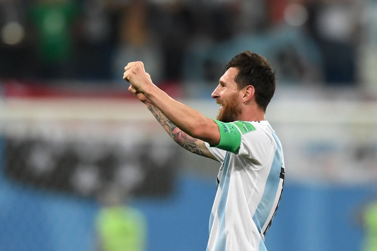 PICTURE THREAD : Lionel Messi - Argentina vs NigeriaWorld Cup 2018Likes and RTs appreciated