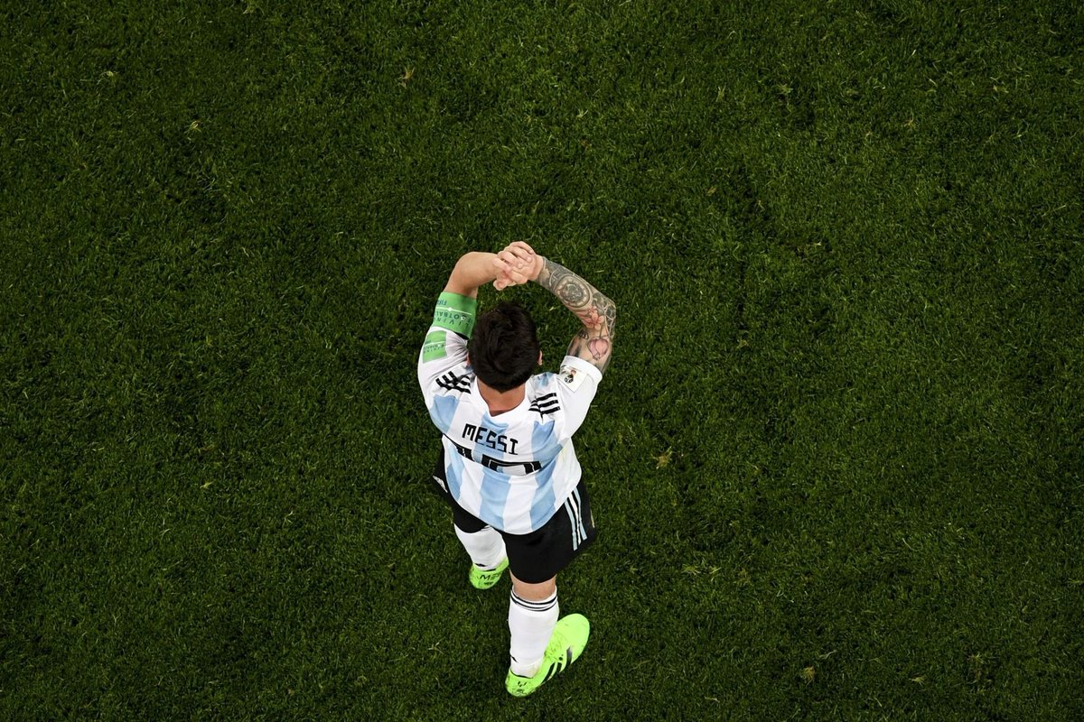 PICTURE THREAD : Lionel Messi - Argentina vs NigeriaWorld Cup 2018Likes and RTs appreciated