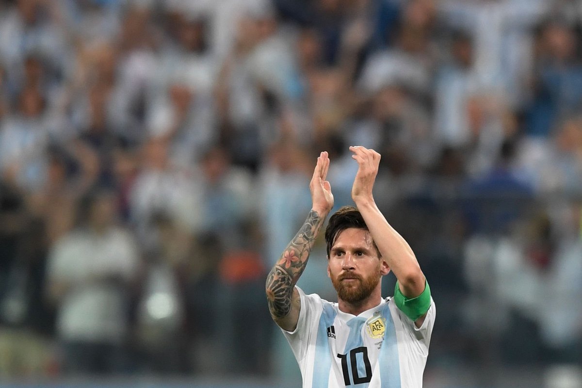 PICTURE THREAD : Lionel Messi - Argentina vs NigeriaWorld Cup 2018Likes and RTs appreciated