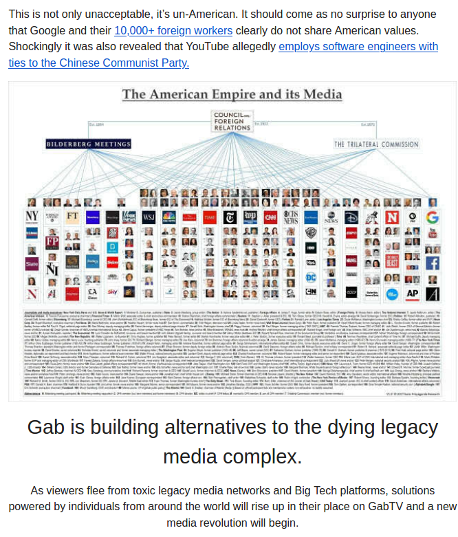 LGcommaI's tweet photo. From #Gab's newsletter advertising their #new project #GabTV: https://t.co/xNGubHJ6sM
