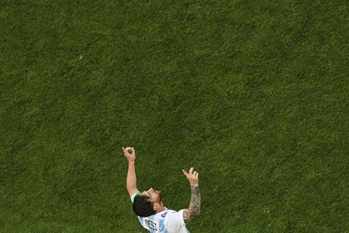 PICTURE THREAD : Lionel Messi - Argentina vs NigeriaWorld Cup 2018Likes and RTs appreciated