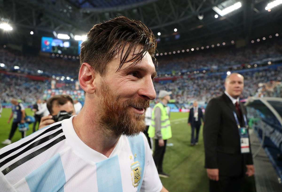 PICTURE THREAD : Lionel Messi - Argentina vs NigeriaWorld Cup 2018Likes and RTs appreciated