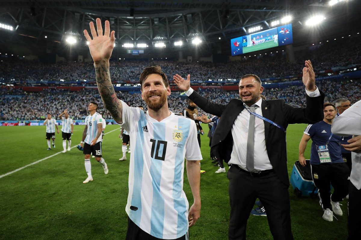 PICTURE THREAD : Lionel Messi - Argentina vs NigeriaWorld Cup 2018Likes and RTs appreciated