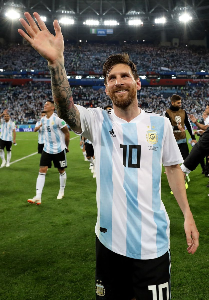 PICTURE THREAD : Lionel Messi - Argentina vs NigeriaWorld Cup 2018Likes and RTs appreciated