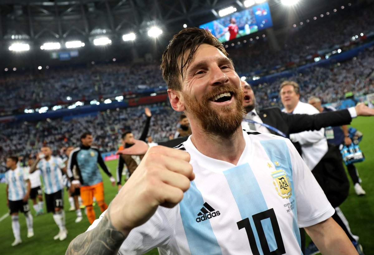 PICTURE THREAD : Lionel Messi - Argentina vs NigeriaWorld Cup 2018Likes and RTs appreciated