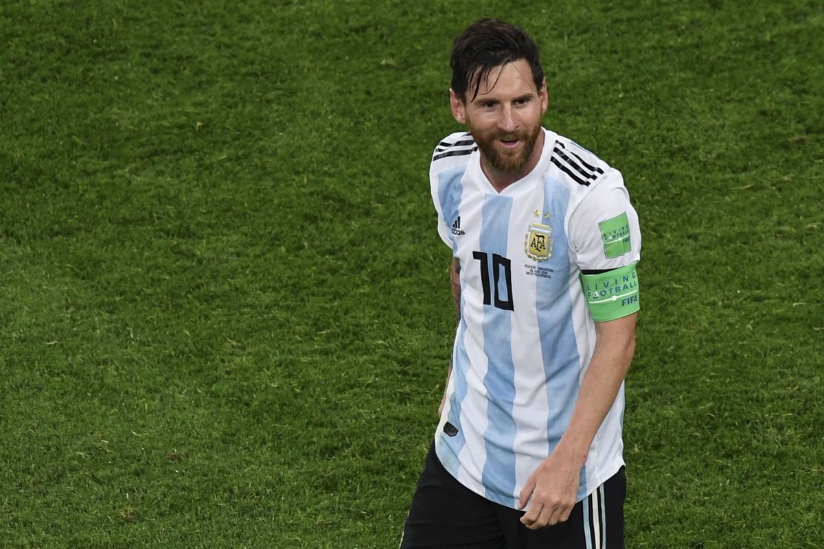 PICTURE THREAD : Lionel Messi - Argentina vs NigeriaWorld Cup 2018Likes and RTs appreciated