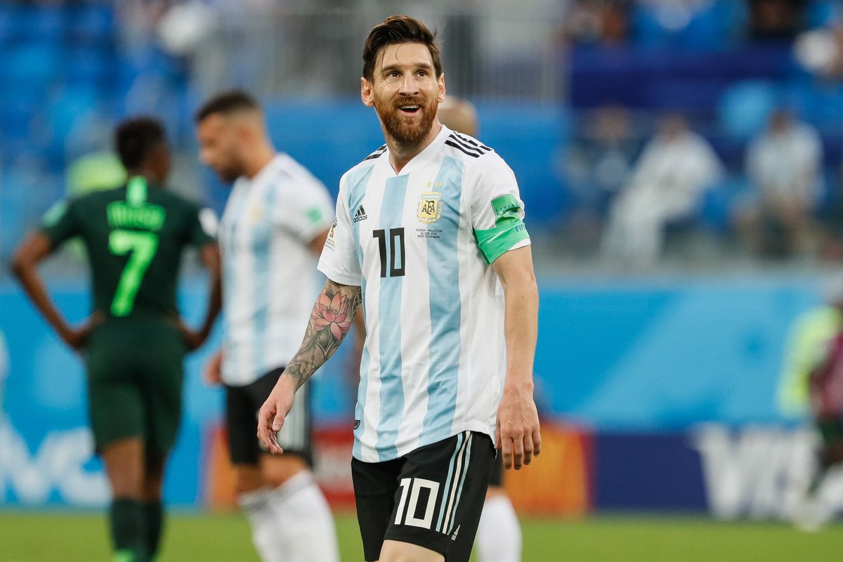 PICTURE THREAD : Lionel Messi - Argentina vs NigeriaWorld Cup 2018Likes and RTs appreciated