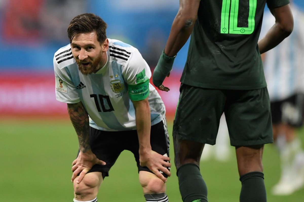 PICTURE THREAD : Lionel Messi - Argentina vs NigeriaWorld Cup 2018Likes and RTs appreciated