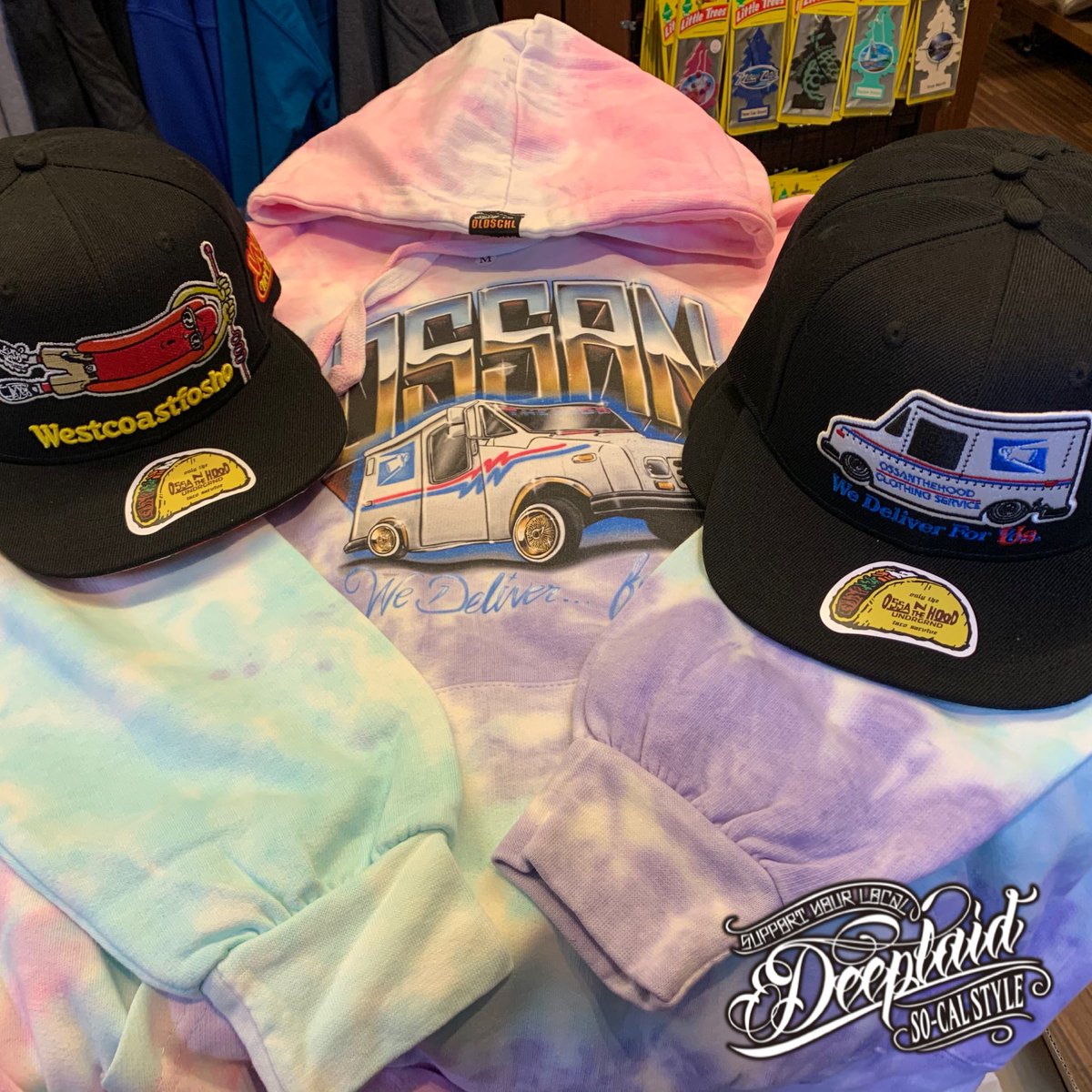 DEEPLAID_KSW's tweet photo. OssanのHood&amp;Cap入荷しております！ https://t.co/7LGZfCd3QQ