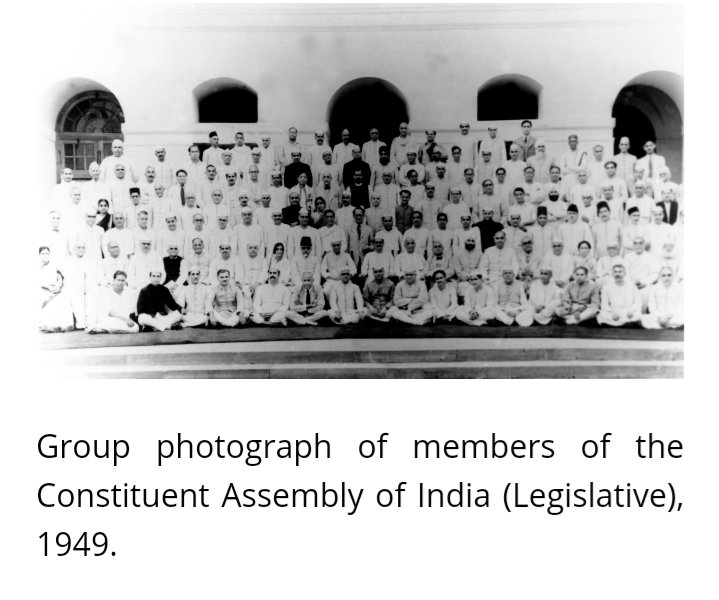 या नुसार १६५ सदस्य निवडले.त्यात संविधान गठीत करण्याची म्हणजे गोळा करून (हो वेगवेगळ्या युरोपीय देशांच्या संविधानांतून गोळा केले ) लिखाण करण्याच्या म्हणजे ड्राफ्टिंग कमिटी च्या मुख्याधिकारी (चेअरमन) म्हणून भीमराव आंबेडकरांना निवडले.ज्या प्रमाणे आंबेडकर बॅरिस्टर होते व कायद्याचे