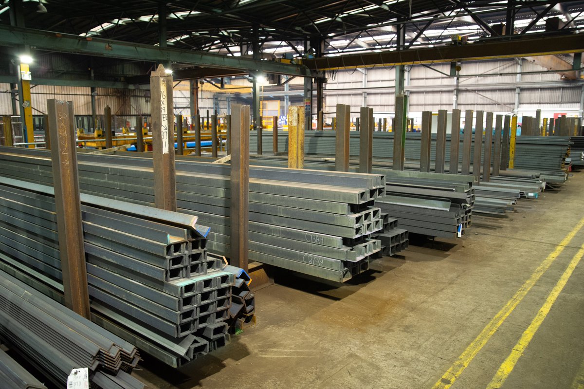 With the #construction #industry still working hard throughout lockdown we want to remind you that we're here to help. We've got a huge array of #structural #steel in stock and ready for next day delivery as well as #CE approved structural #bolts. 
#building #architecture